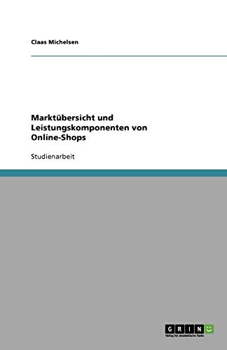 Marktübersicht und Leistungskomponenten von Online-Shops von Books on Demand